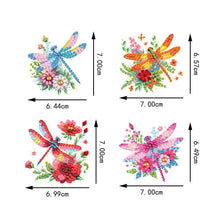 Load image into Gallery viewer, 4Pcs Diamond Painting Brooch Diamond Painting Pins DIY Diamond Pins Party Favors