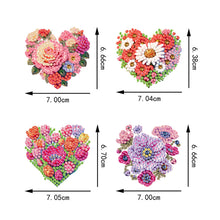 Load image into Gallery viewer, 4Pcs Diamond Painting Brooch Diamond Painting Pins DIY Diamond Pins Party Favors