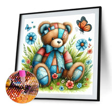 Load image into Gallery viewer, Diamond Painting - Full Round - Butterfly Teddy Bear (40*40CM)
