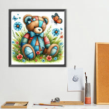 Load image into Gallery viewer, Diamond Painting - Full Round - Butterfly Teddy Bear (40*40CM)
