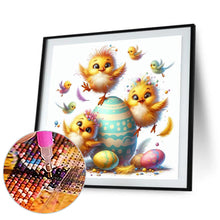 Load image into Gallery viewer, Diamond Painting - Full Round - Easter chicks (30*30CM)