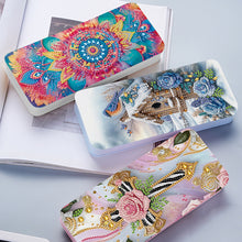 Load image into Gallery viewer, Diamond Painting Pencil Case DIY Diamond Painting Stationery Case for Art Crafts