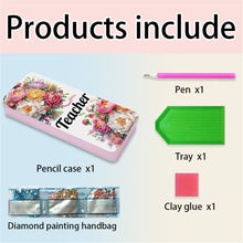 Load image into Gallery viewer, Diamond Painting Pencil Case DIY Diamond Painting Stationery Case for Art Crafts