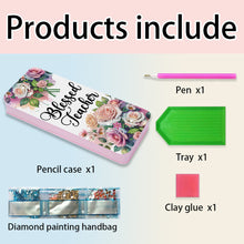 Load image into Gallery viewer, Diamond Painting Pencil Case DIY Diamond Painting Stationery Case for Art Crafts