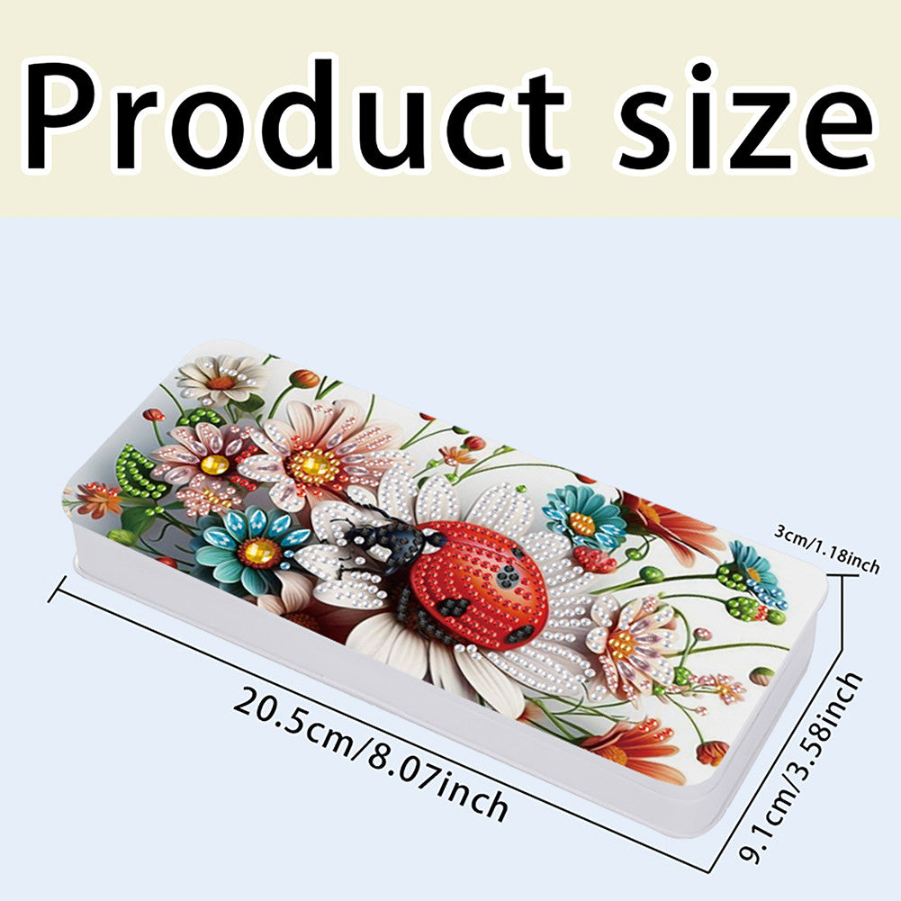 Diamond Painting Pencil Case DIY Diamond Painting Stationery Case for Art Crafts