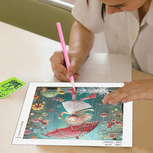 Load image into Gallery viewer, Diamond Painting - Partial Special Shaped - Cute Kids (30*30CM)