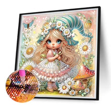 Load image into Gallery viewer, Diamond Painting - Partial Special Shaped - Cute Kids (30*30CM)