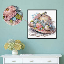Load image into Gallery viewer, Diamond Painting - Partial Special Shaped - Flower Hat (30*30CM)