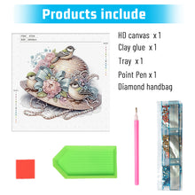 Load image into Gallery viewer, Diamond Painting - Partial Special Shaped - Flower Hat (30*30CM)