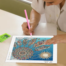 Load image into Gallery viewer, Diamond Painting - Partial Special Shaped - Dream Catcher (30*30CM)