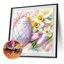 Load image into Gallery viewer, Diamond Painting - Full Round - Easter Daffodil Eggs (30*30CM)