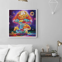 Load image into Gallery viewer, Diamond Painting - Partial Special Shaped - Crystal Mushroom (30*30CM)