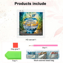 Load image into Gallery viewer, Diamond Painting - Partial Special Shaped - Crystal Apple (30*30CM)