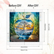 Load image into Gallery viewer, Diamond Painting - Partial Special Shaped - Crystal Apple (30*30CM)