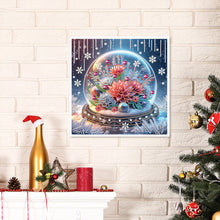 Load image into Gallery viewer, Diamond Painting - Partial Special Shaped - Crystal Ball Flower (30*30CM)