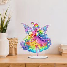 Load image into Gallery viewer, PET Elf Girl Desktop Diamond DIY Kits Diamond Painting Desktop Ornament for Home