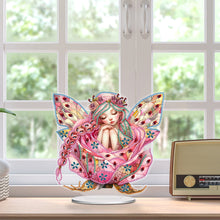 Load image into Gallery viewer, PET Elf Girl Desktop Diamond DIY Kits Diamond Painting Desktop Ornament for Home