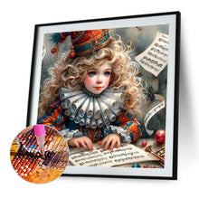 Load image into Gallery viewer, Diamond Painting - Full Round - Retro music girl (40*40CM)