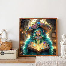 Load image into Gallery viewer, Diamond Painting - Full Round - Magic girl (40*40CM)
