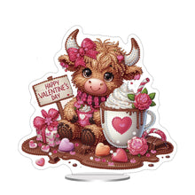 Load image into Gallery viewer, Candy House Acrylic Special Shape Desktop Diamond Art Kits for Home Office Decor