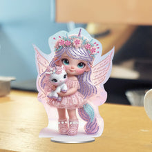 Load image into Gallery viewer, Candy House Acrylic Special Shape Desktop Diamond Art Kits for Home Office Decor