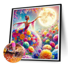 Load image into Gallery viewer, Diamond Painting - Full Round - Girl Of Flowers (30*30CM)