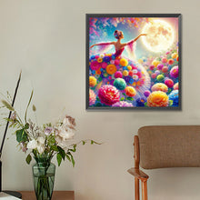 Load image into Gallery viewer, Diamond Painting - Full Round - Girl Of Flowers (30*30CM)