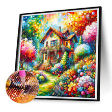 Load image into Gallery viewer, Diamond Painting - Full Round - Flower Cottage (30*30CM)