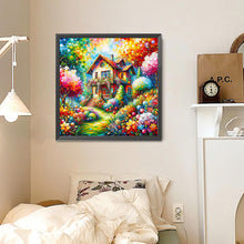 Load image into Gallery viewer, Diamond Painting - Full Round - Flower Cottage (30*30CM)