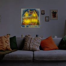 Load image into Gallery viewer, Christmas Cottage Diamond Painting Kits Diamonds Pictures Gem Art for Art Crafts