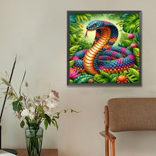 Load image into Gallery viewer, Diamond Painting - Full Round - King cobra (30*30CM)
