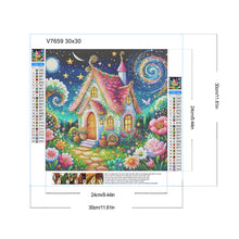 Load image into Gallery viewer, Diamond Painting - Full Round - Fairy tale hut (30*30CM)