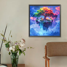 Load image into Gallery viewer, Diamond Painting - Full Round - Floating tree island (30*30CM)