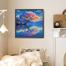 Load image into Gallery viewer, Diamond Painting - Full Round - Mirror pink tree (30*30CM)