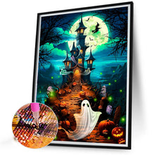 Load image into Gallery viewer, AB Diamond Painting - Full Round - Old castle ghost (40*50CM)