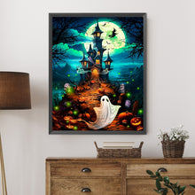 Load image into Gallery viewer, AB Diamond Painting - Full Round - Old castle ghost (40*50CM)