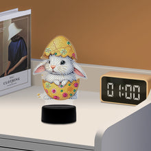 Load image into Gallery viewer, Acrylic Double Sided Bunny Egg Diamond Painting LED Night Light for Easter Gifts