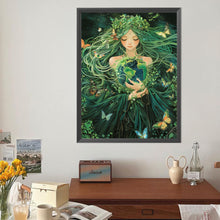 Load image into Gallery viewer, Diamond Painting - Full Round - Earth Guardian Girl (40*50CM)