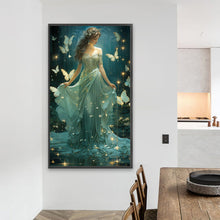 Load image into Gallery viewer, Diamond Painting - Full Round - Butterfly Girl (40*80CM)