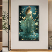 Load image into Gallery viewer, Diamond Painting - Full Round - Butterfly Girl (40*80CM)