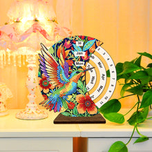 Load image into Gallery viewer, Special Shape Flowers Butterfly Diamond Painting Spinning Calendar for Beginners
