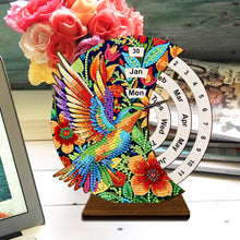 Load image into Gallery viewer, Special Shape Flowers Butterfly Diamond Painting Spinning Calendar for Beginners