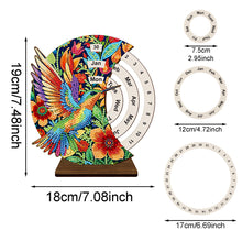 Load image into Gallery viewer, Special Shape Flowers Butterfly Diamond Painting Spinning Calendar for Beginners