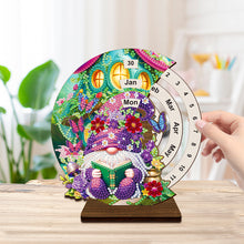 Load image into Gallery viewer, Special Shape Flowers Butterfly Diamond Painting Spinning Calendar for Beginners