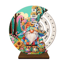 Load image into Gallery viewer, Special Shape Flowers Butterfly Diamond Painting Spinning Calendar for Beginners