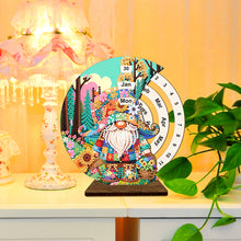 Load image into Gallery viewer, Special Shape Flowers Butterfly Diamond Painting Spinning Calendar for Beginners