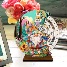 Load image into Gallery viewer, Special Shape Flowers Butterfly Diamond Painting Spinning Calendar for Beginners