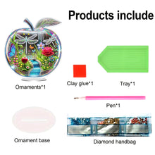 Load image into Gallery viewer, Apple 5D DIY Diamond Painting Tabletop Decorations Bedroom Table Decor