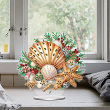 Load image into Gallery viewer, Seashell 5D DIY Diamond Painting Tabletop Decorations Bedroom Table Decor