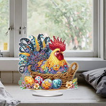 Load image into Gallery viewer, Easter Rooster 5D DIY Diamond Painting Tabletop Decorations Bedroom Table Decor